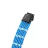 Conjunto de extensão de cabo CableMod PRO ModMesh 12VHPWR — azul-claro, extensões GPU 12+4 pinos de 3 peças