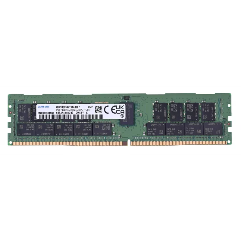 Samsung - DDR4 - módulo - 32GB - DIMM 288-PIN - 3200 MHz / PC4-25600 registado - ECC (M393A4K40DB3-CWE)