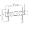 Suporte de TV LogiLink BP0018 177,8 cm (70 polegadas) preto