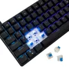 Teclado mecânico White Shark GK-005121 com iluminação RGB e switches azuis