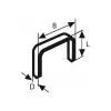 Agrafos de arame fino Bosch, Type 53:, 1000 agrafos, 11,4 x 0,74 x 14 mm