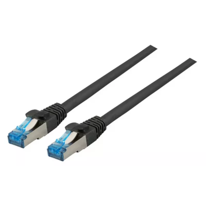 Cabo de rede EFB Elektronik K5525FSW.3 RJ-45 Cat6a 3 m preto