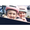 Capacete de bicicleta HJC GLEO MT cinzento rosa — capacete leve e ajustável para criança e jovem