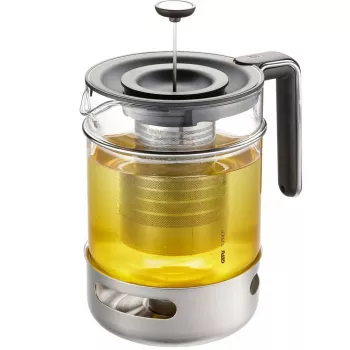 Bule de chá com aquecedor GEFU T-PREP 1,5 l