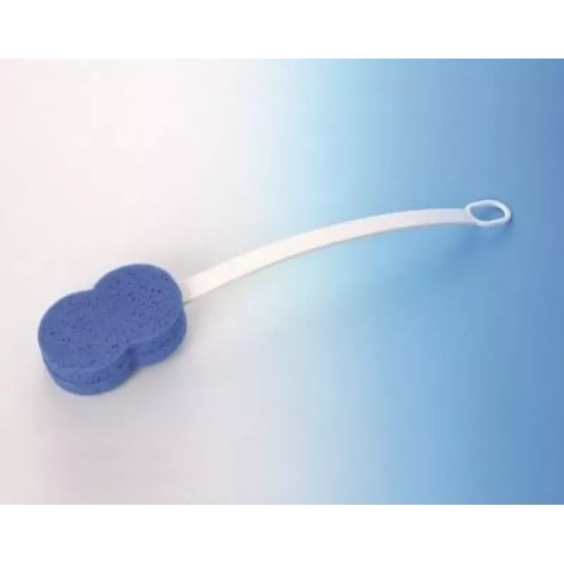 Esponja de banho com cabo longo