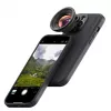 Objetiva fotográfica ShiftCam LU-WD-016-23-EF objetiva grande angular 16 mm preto dourado