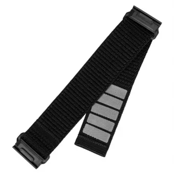 Bracelete de nylon QuickFit 26 mm de substituição FIXED para Garmin, preto
