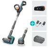 Multilimpador a bateria AquaBrush Universal 18V P4A, Limpador de pavimentos duros Cinzento/Turquesa, Bateria Li-Ion 2,5Ah P4A, POWER FOR ALL ALLIANCE