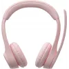Logitech 981-001412 Auscultadores/Headset sem fios arco escritório/call center Bluetooth rosa