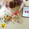 Conjunto de construção LEGO 75681 com minifiguras de Wicked, Glinda, Elphaba, Nessarose e Shiz Universidade