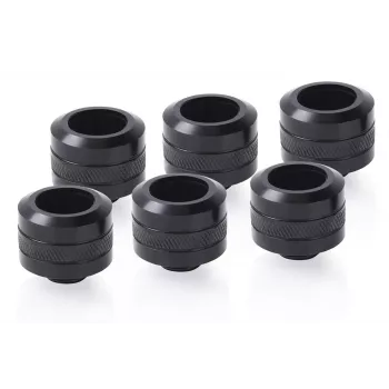 Kit de encaixe Alphacool 17477 latão preto 23 mm altura 2,6 cm diâmetro
