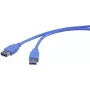 Cabo de extensão USB Renkforce 1420708 — ficha USB Type-A para fêmea, USB 3.0, 5 V