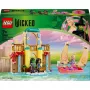 Conjunto de construção LEGO 75681 com minifiguras de Wicked, Glinda, Elphaba, Nessarose e Shiz Universidade