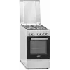 Placa a gás e forno elétrico SIMFER 5405SERGG, aço inoxidável, 4 zonas, 50 cm