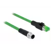 Cabo de rede DeLOCK 85438 RJ45 Ethernet Cat6 2 m preto
