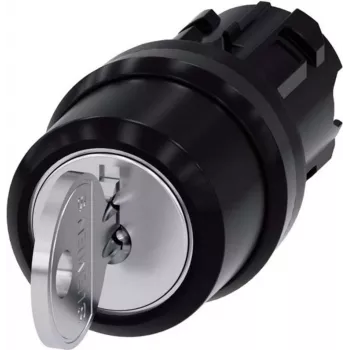 Siemens 3SU1000-4BL11-0AA0 atuador elétrico preto
