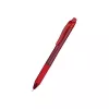 Caneta de gel retrátil com clip Pentel Energel X 1.0 Vermelho
