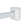 Suporte de parede AVTEK WallMount Next 1200 — aço, branco, telescópico, rotação 360°, inclinação ±42°, carga máxima 20 kg