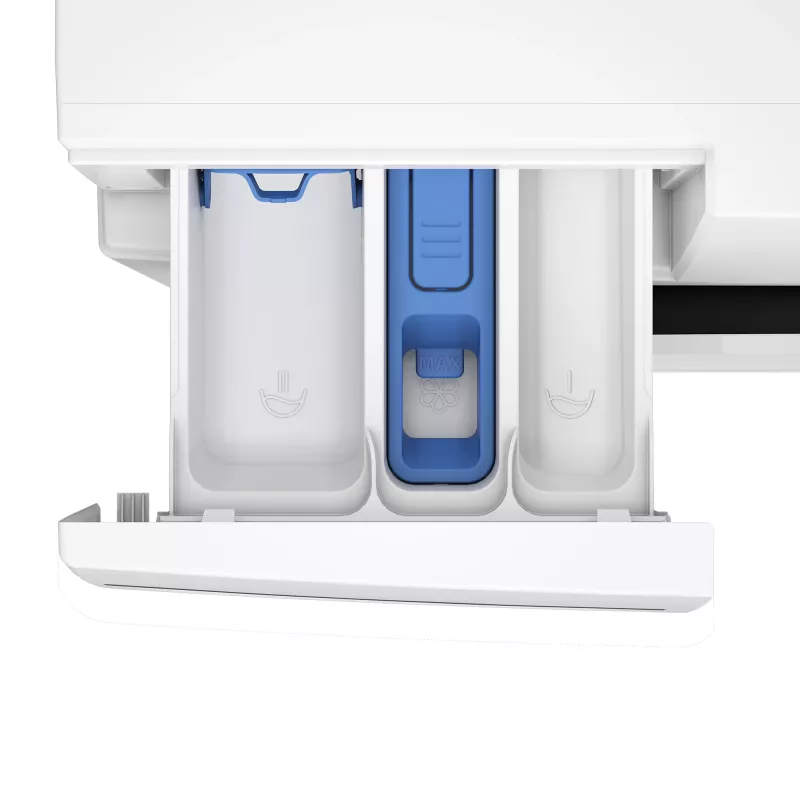Máquina de lavar roupa BEKO BM3WFSU37013WW, 7 kg, classe energética A, 49,6 cm, 1000 rpm, motor inverter, Steam Cure