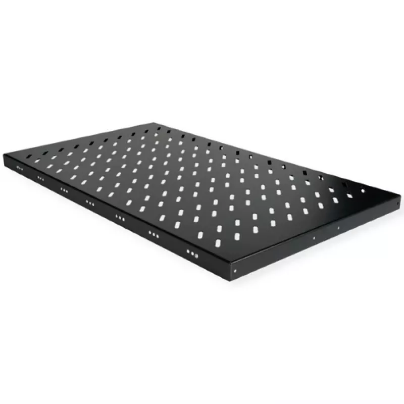 Prateleira para rack ROLINE 19 polegadas 1U 50 kg preto aço
