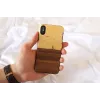 Capa para smartphone man and wood para iPhone X/XS – modelo mare, preto