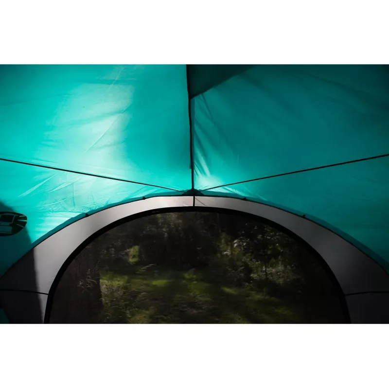 Event Dome Shelter L, 3,65 x 3,65m, pavilhão azul-claro/cinzento