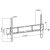 Suporte de TV TB-751E para televisor até 80 polegadas 35kg VESA máx. 600x400