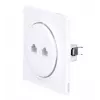 Tomada Fibaro Walli N 2 x RJ-45 branca