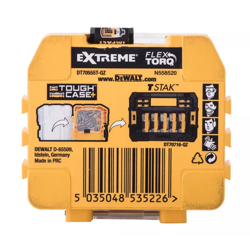Bits para chave de fendas 2x25/25 unid. DT70555T DEWALT