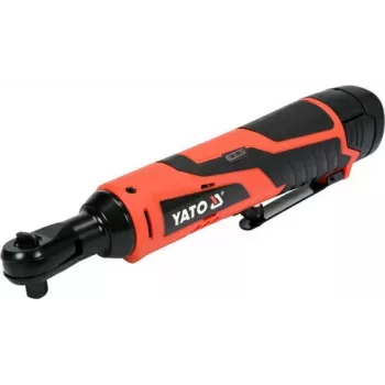 Chave de impacto a bateria YATO YT-82902 12V, binário 200 Nm, motor sem escovas, encaixe 3/8