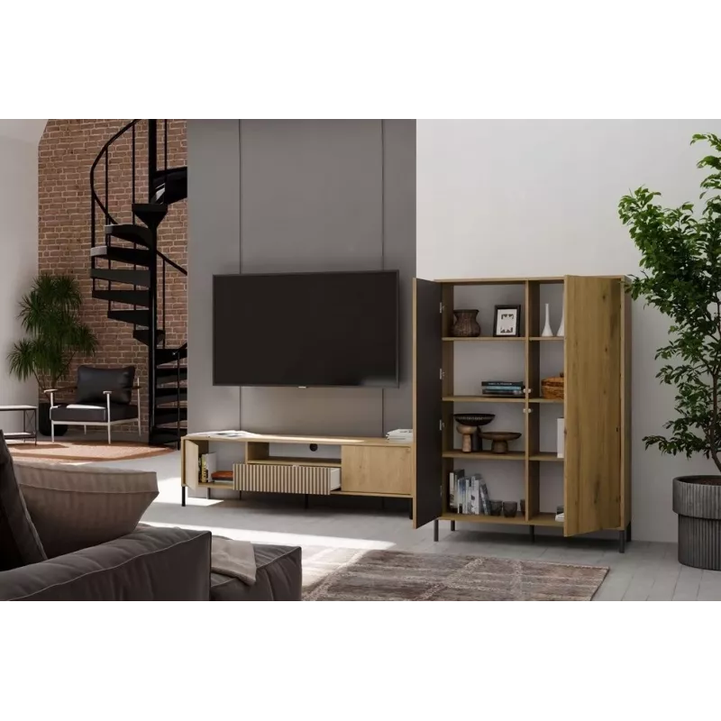 RTV KAMARO 160 fino/GŁ carvalho Artisan