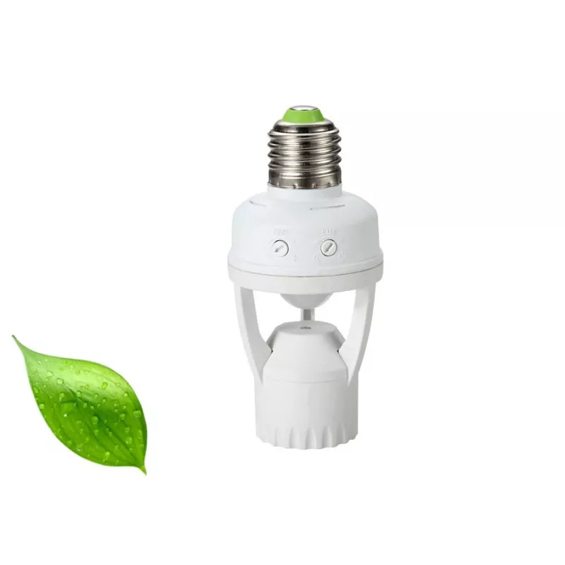 Casquilho com sensor de movimento PIR MACLEAN MCE24, modelo 35100