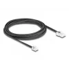 Cabo telefónico DeLOCK ficha RJ45 para ficha RJ11 preto 3 m