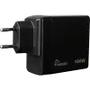 Carregador PD INTER-TECH PD-3100 100W USB-C preto fonte de alimentação rápida