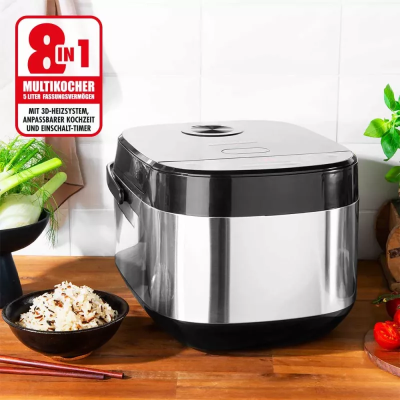 Gastroback Design Multicook Pro 5 L 790 W preto aço inoxidável