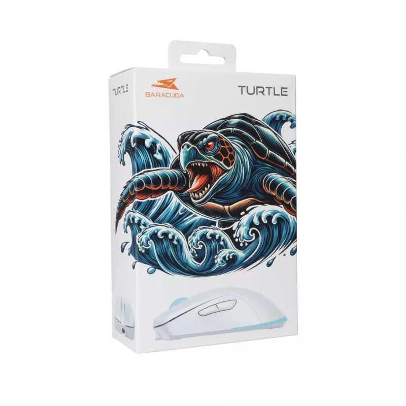 Rato Baracuda BGM-122 Turtle branco TURTLE-W