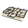Placa de fogão Gorenje GW6D42CLI bege encastrar 60 cm gás 4 zona(s)
