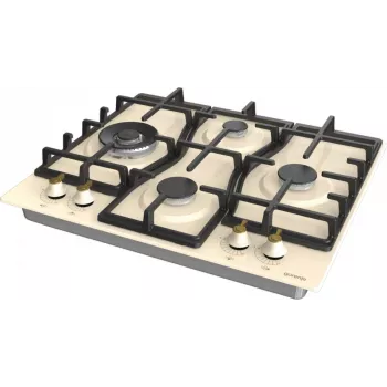 Placa de fogão Gorenje GW6D42CLI bege encastrar 60 cm gás 4 zona(s)
