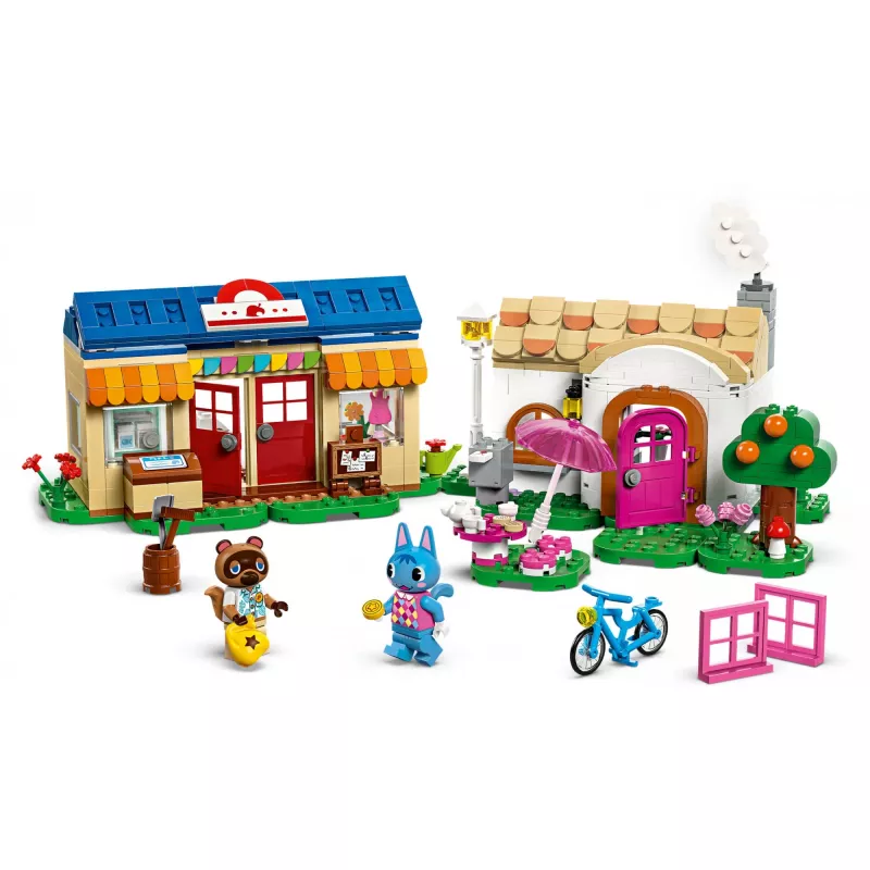 Brinquedo de construção LEGO 77050 Animal Crossing Loja do Nook Casa da Sophie Conjunto – conjunto de jogo modular