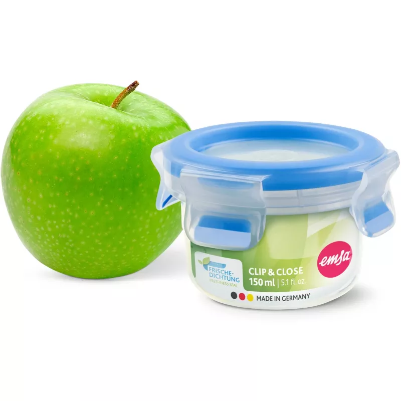 EMSA 508550 recipiente de armazenamento de alimentos redondo 0,15 L transparente 1 unid.