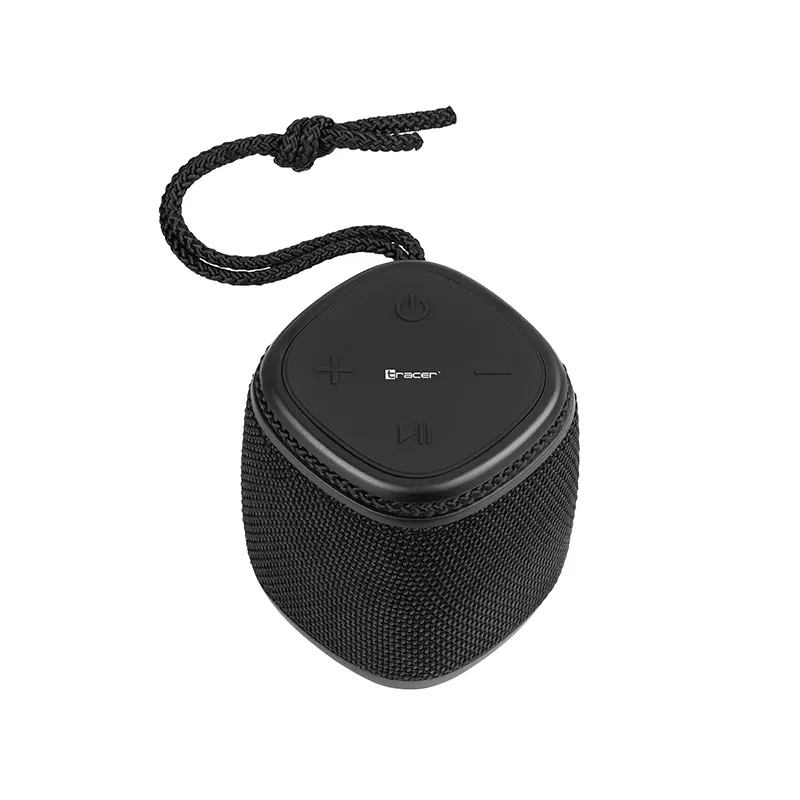 Altifalante estéreo portátil TRACER Splash S (Bluetooth 5.1, 5 W RMS, IPX5, bateria de 6 h) Preto
