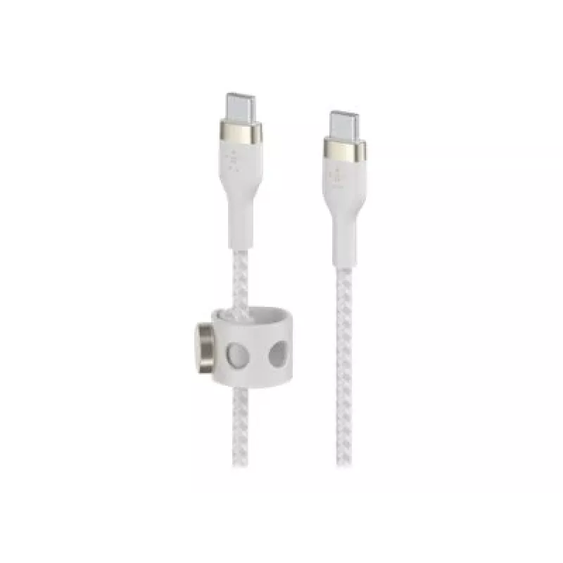 Belkin BOOSTCHARGE PRO Flex Cabo USB 3 m USB 2.0 USB C branco (CAB011BT3MWH)