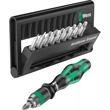 Wera Kraftform Kompakt 10 - Sortimento de bits - 10 peças
