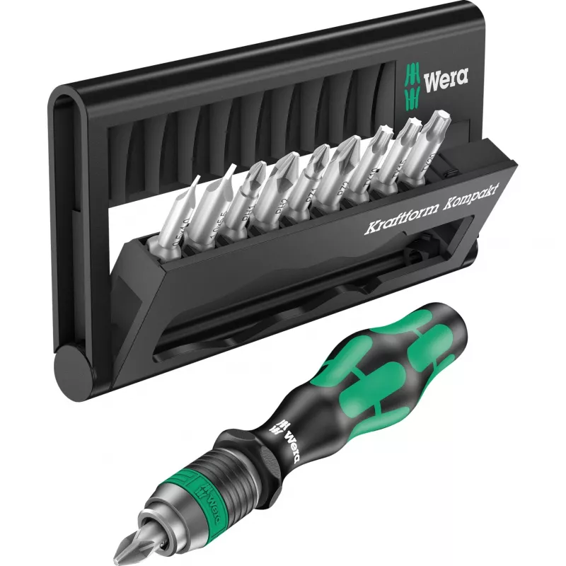 Wera Kraftform Kompakt 10 - Sortimento de bits - 10 peças