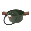 Panela de barro RESTO 93701 — 20 cm de diâmetro, 2,6 L de capacidade, utensílio de cozinha para fogão