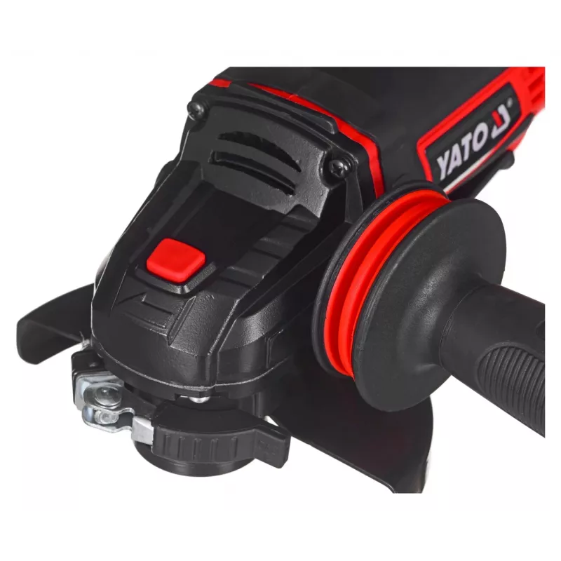 Rebarbadora YATO YT-82826, 18V Li-Ion 2Ah, disco de 125 mm, 10.000 rpm, rosca M14, proteção ajustável sem ferramentas