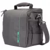 Mala de ombro Rivacase 7420 preta compatibilidade SLR