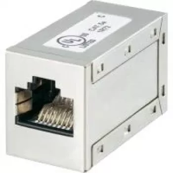 Adaptador Ethernet RJ45 Renkforce CAT 5e 1x conector fêmea 1x RJ45 branco