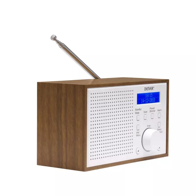 Denver DAB-46 rádio portátil DAB, branco