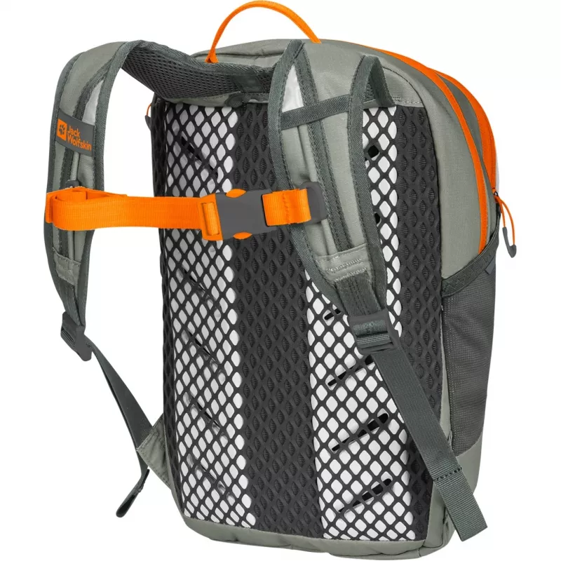Mochila Jack Wolfskin Kids Moab Jam - menta/laranja, 12 L